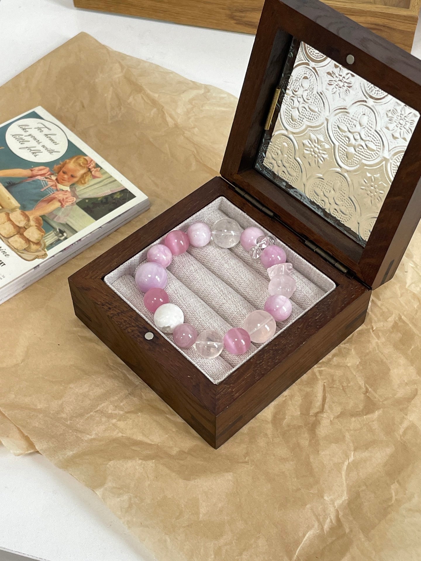 Pink & Purple Blossom Field — a romantic blend of soft pinks and purples