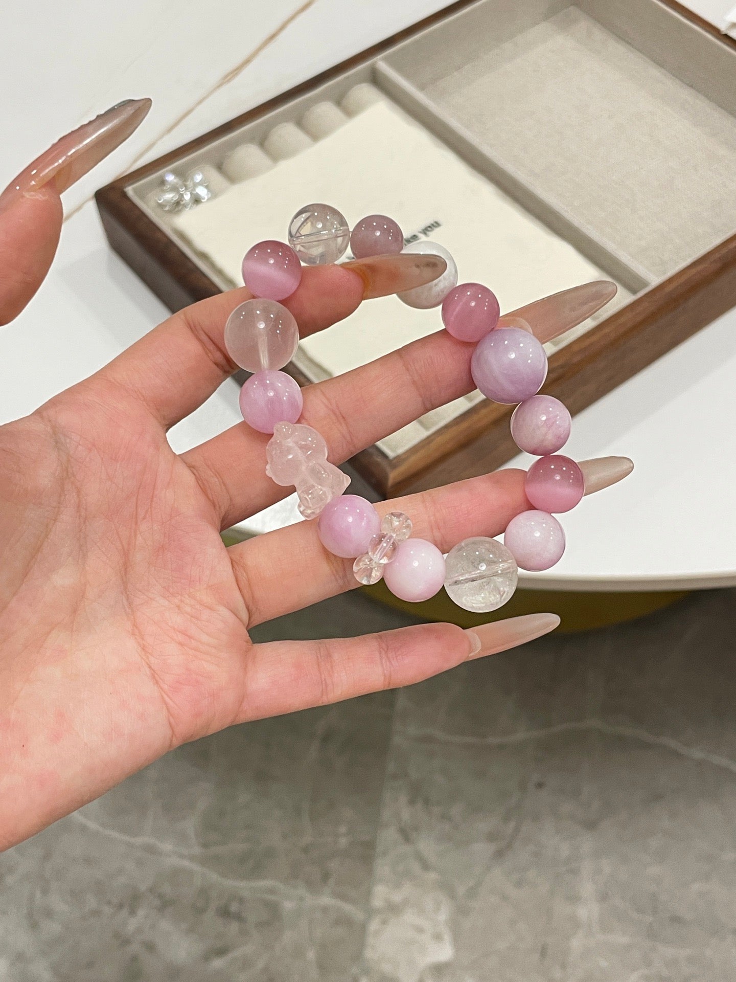 Pink & Purple Blossom Field — a romantic blend of soft pinks and purples