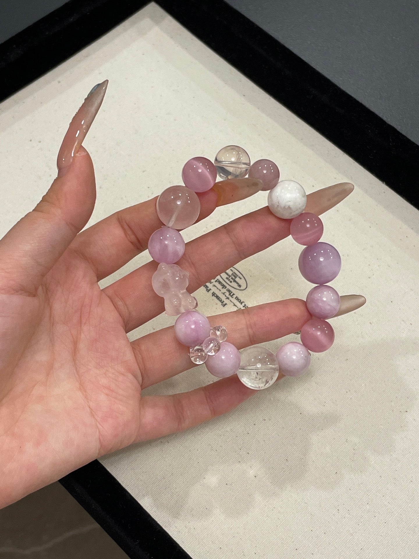 Pink & Purple Blossom Field — a romantic blend of soft pinks and purples