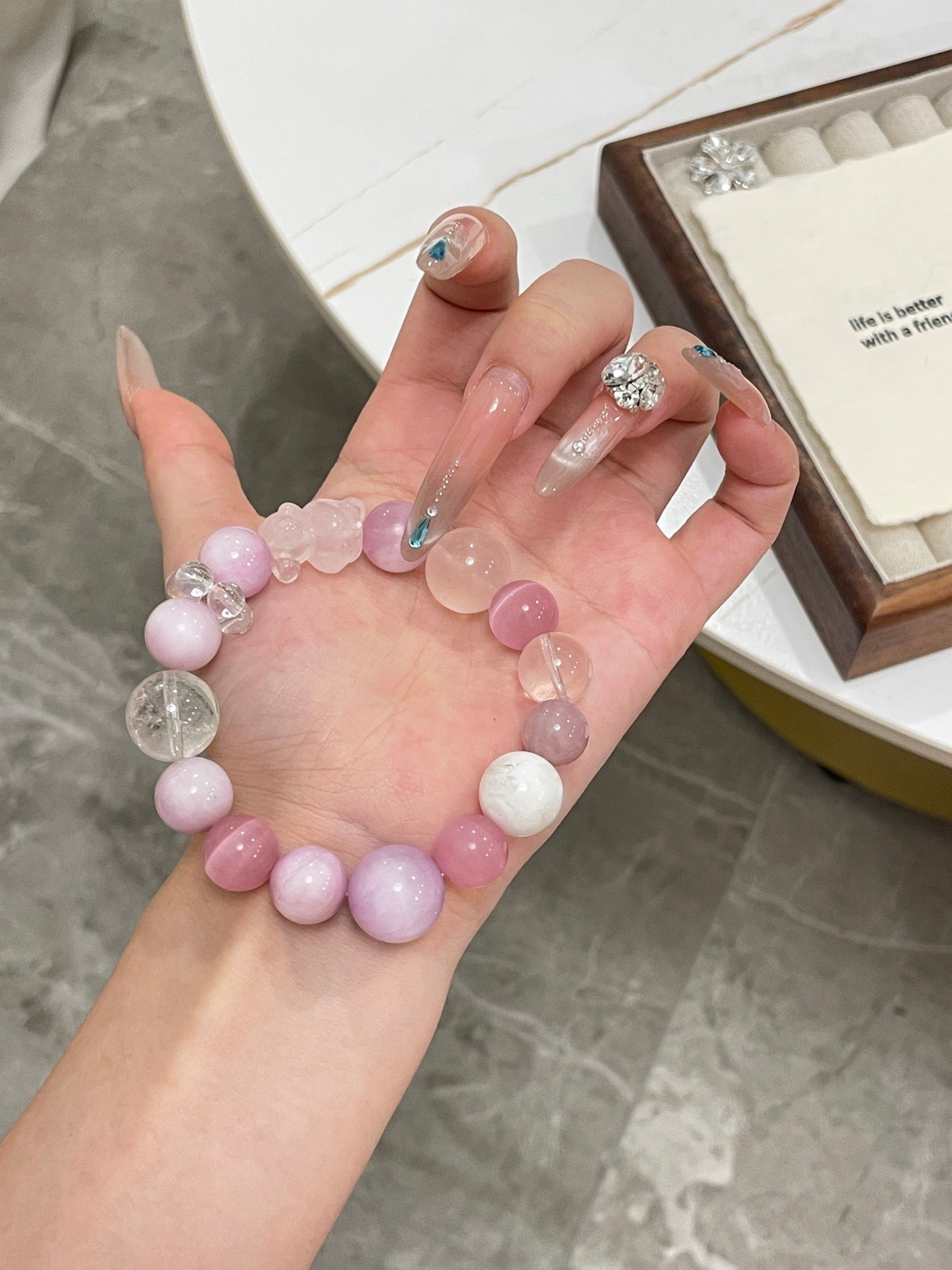 Pink & Purple Blossom Field — a romantic blend of soft pinks and purples