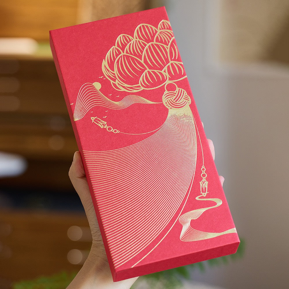 Temple-Style 18 Bodhi Bead Pendant · Multigem Buddhist Car Rosary with Gift Box