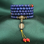 108 Mala Beads Lazurite Positive Bracelet Necklace