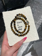 Tiger’s Eye Protection Bracelet | 6mm Natural Gemstone Beads