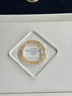 Golden Butterfly – Yellow Citrine Crystal Bracelet